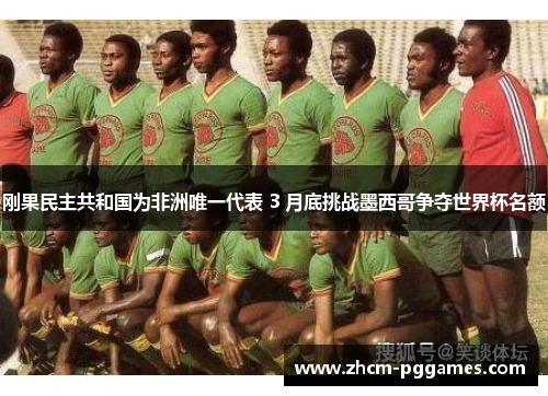 刚果民主共和国为非洲唯一代表 3 月底挑战墨西哥争夺世界杯名额 刚果民主共和国为非洲唯一代表 3 月底挑战墨西哥争夺世界杯名额
